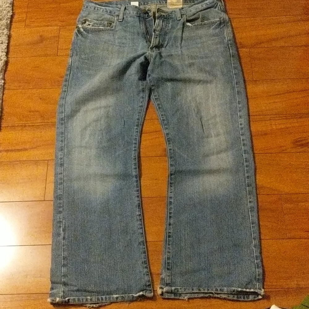 Men's Hollister Low Rise Boot Cut Jeans